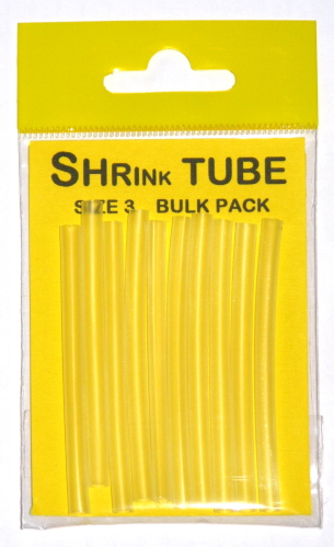 Size 3 Clear Low Temperature Shrink Tube
